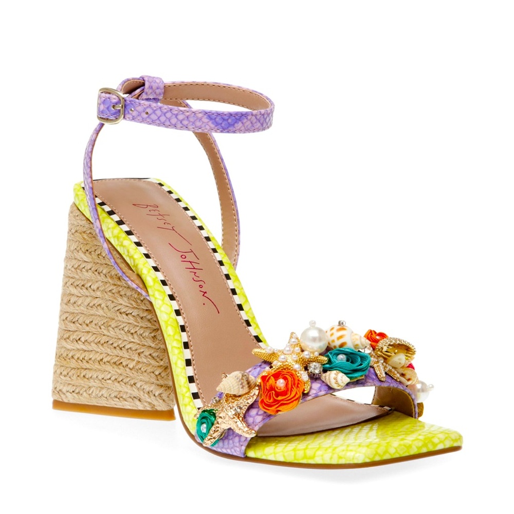 COPY - Betsey Johnson
Women's Karsyn Nautical Raffia Two-Piece Dress Sandals